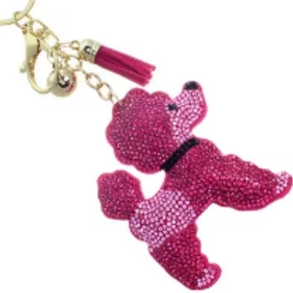 Poodle Dog Keychain - Picture 1 of 2